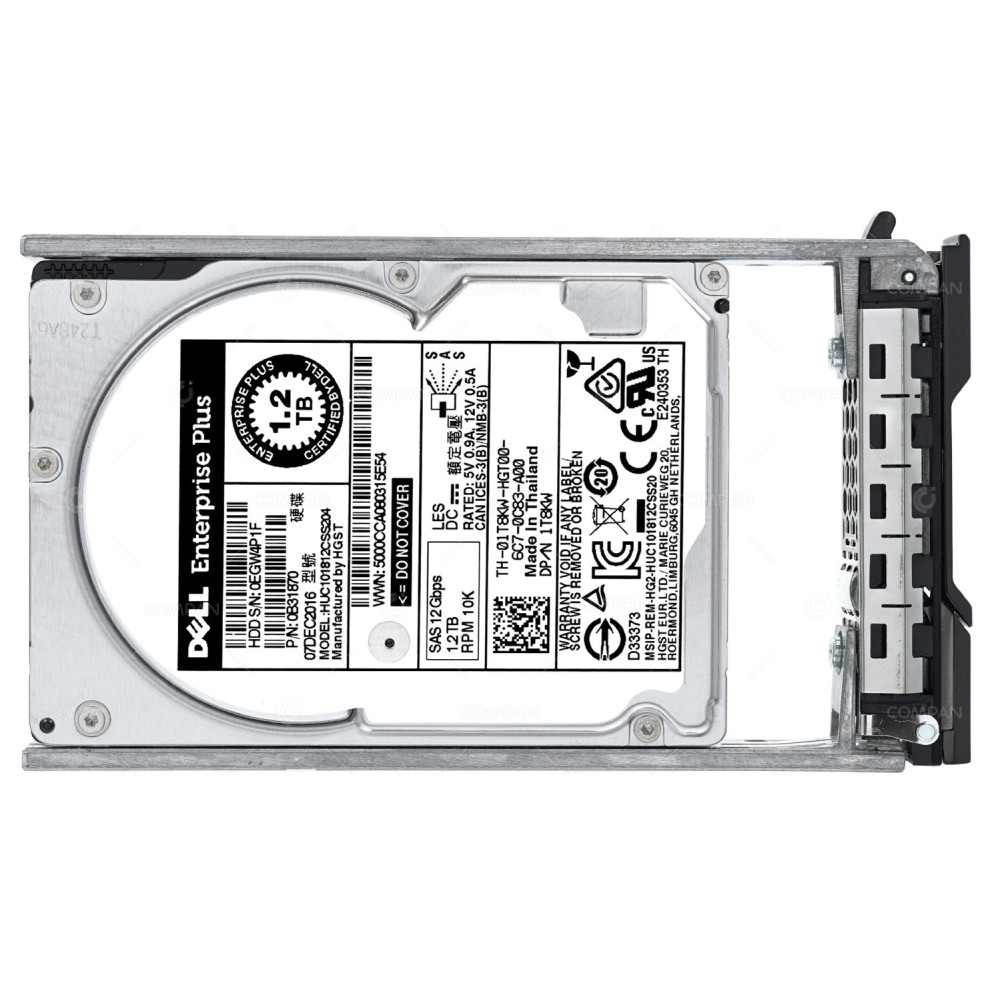 1T8KW CMP DELL HDD 1.2TB 10K SAS 12G 2.5" SFF